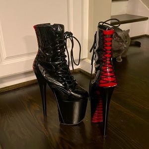 Pleaser boots 8 inches